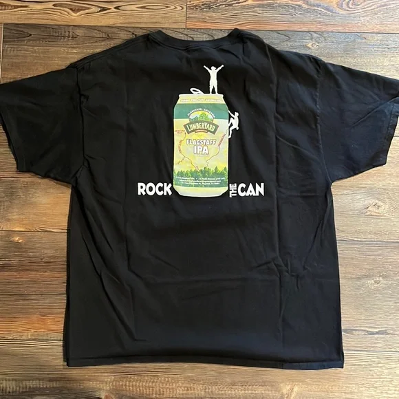 Lumberyard Brewing Co. Rock The Can XL T-Shirt EXC - Picture 2 of 5